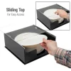 Mind Reader Foundation Covered Plate Dispenser