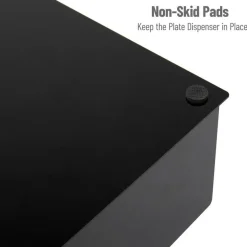 Mind Reader Foundation Covered Plate Dispenser