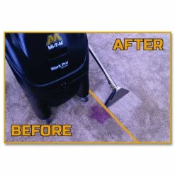 Mi-T-M Work Pro 6 Gallon Heated Carpet Extractor, 6 gal Capacity, 0.5 ft Cord