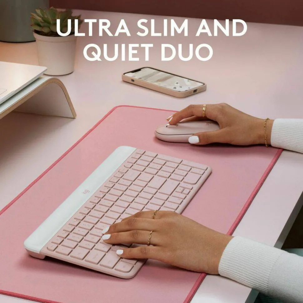 MK470 Slim Combo Ultra-slim, Compact and Quiet Wireless Keyboard & Mouse Combo