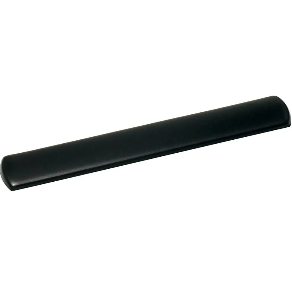 3M Large Gel Wrist Rest For Keyboards, 19"H x 0.8"W x 2.8"D, Black