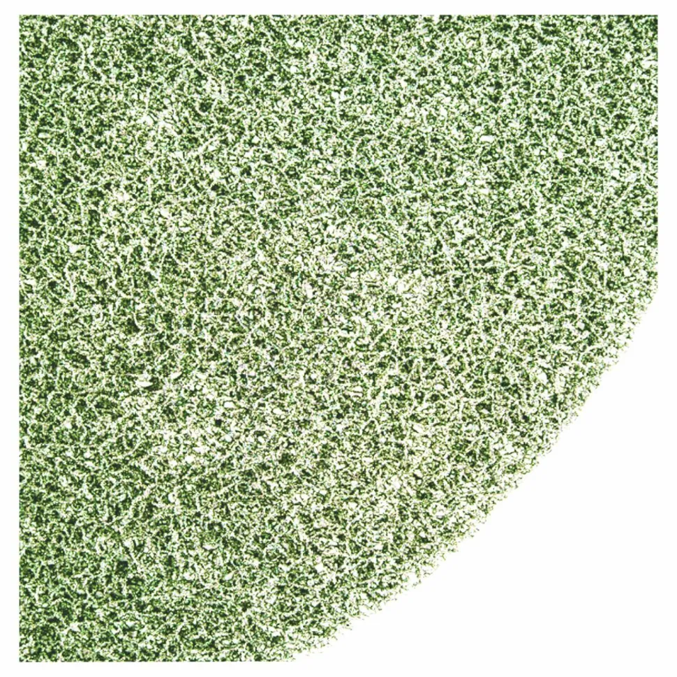 3M Low-Speed TopLine Autoscrubber Floor Pads 5000, 20" Diameter, Green/Amber, 5/Carton
