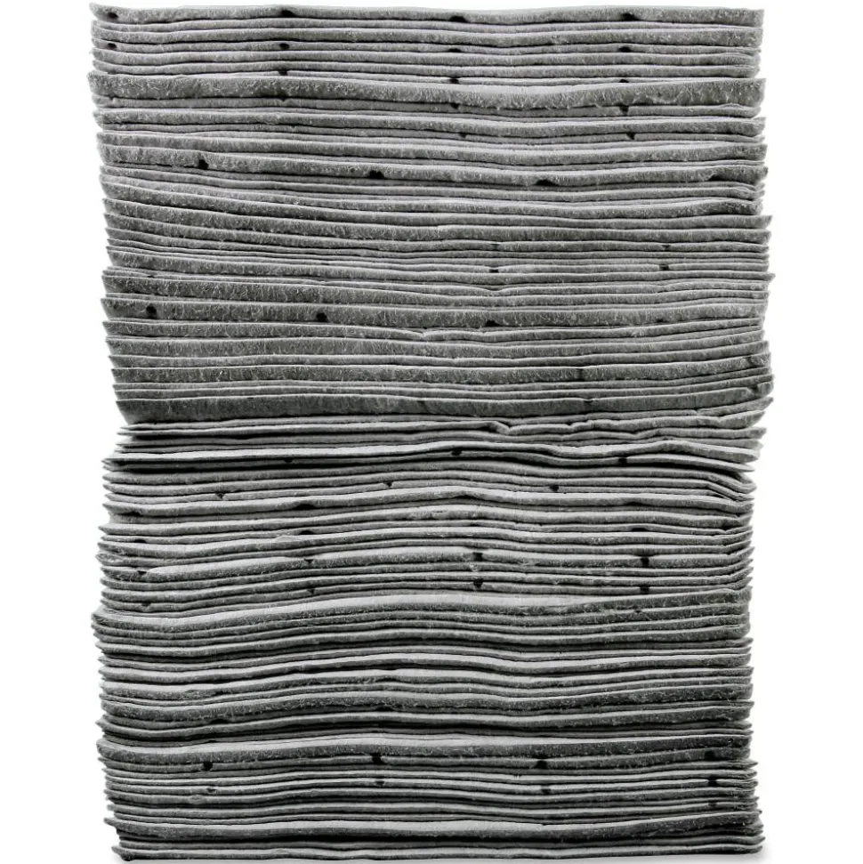 3M Maintenance Sorbent Pad - 15.5" Width x 20.5" Length - 100/Carton - Scrim - White