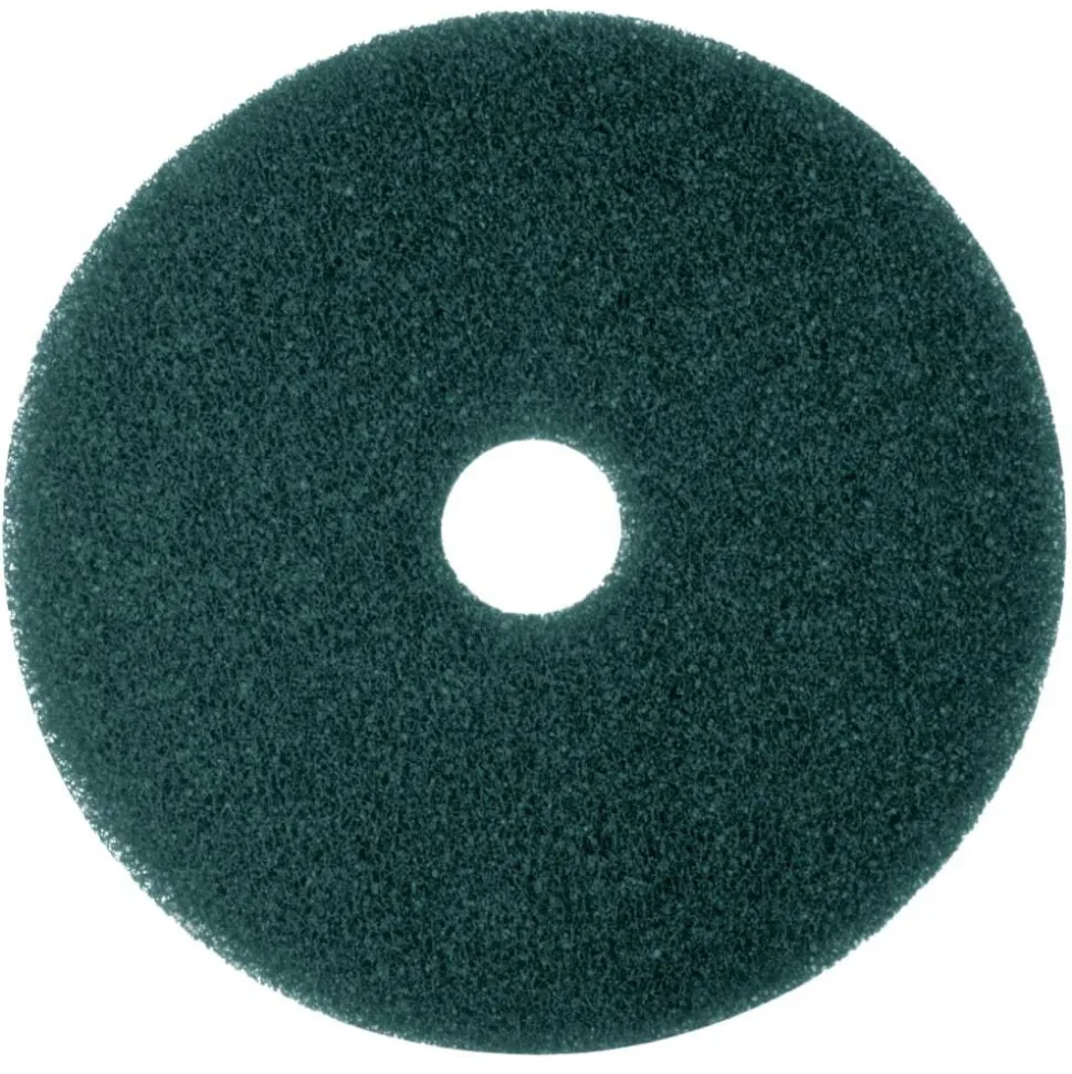 3M Niagara Cleaning Floor Pads, 5300N, 17", Blue, Pack Of 5