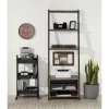 Mobile 3-Tier Storage Cart, 35-5/8"H x 17-15/16"W x 14-5/16"D, Black