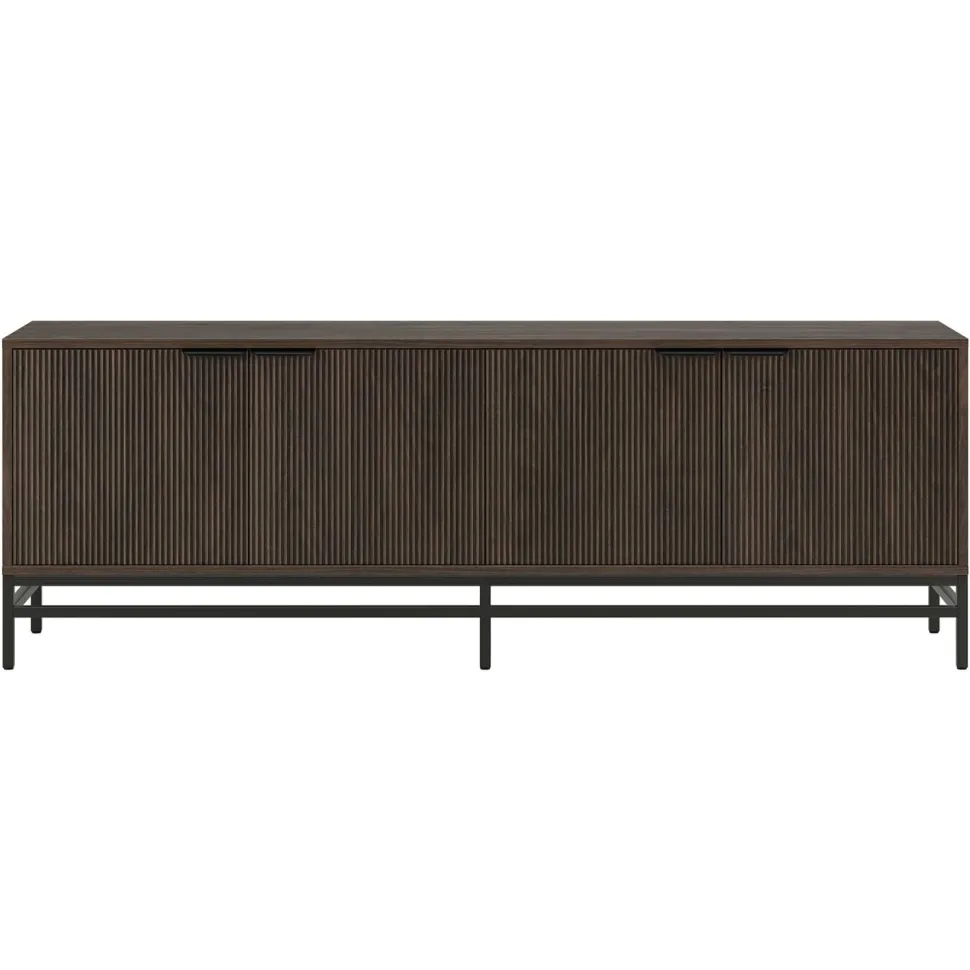 Montello Rectangular TV Stand for TV's up to 78" in Alder Brown