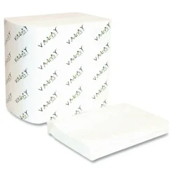 Morcon Tissue Valay Interfolded Napkins, 2-Ply, 6.5 x 8.25, White, 500/Pack, 12 Packs/Carton