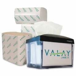 Morcon Tissue Valay Table Top Napkin Dispenser, 6 x 6.5 x 8, Black