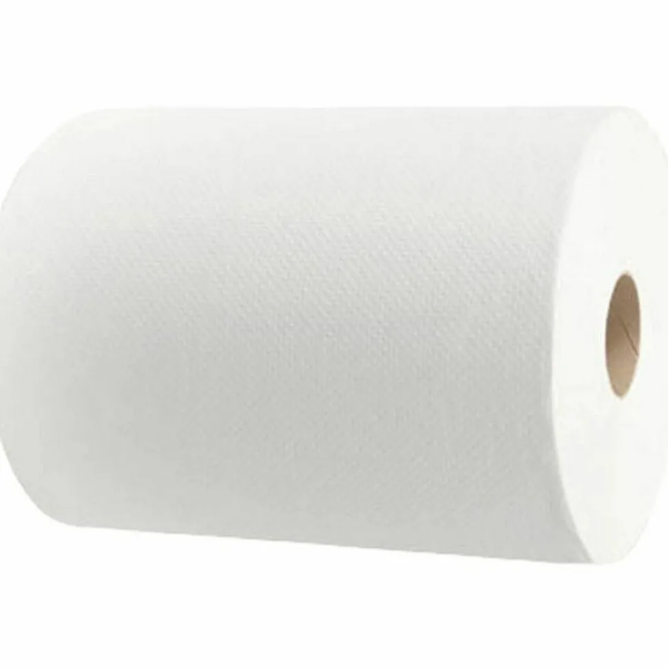 Morcon Tissue 10 Inch Roll Towels, 1-Ply, 10" x 800 ft, White, 6 Rolls/Carton
