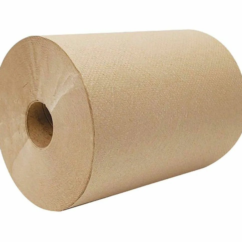 Morcon Tissue 10 Inch Roll Towels, 1-Ply, 10" x 800 ft, Kraft, 6 Rolls/Carton
