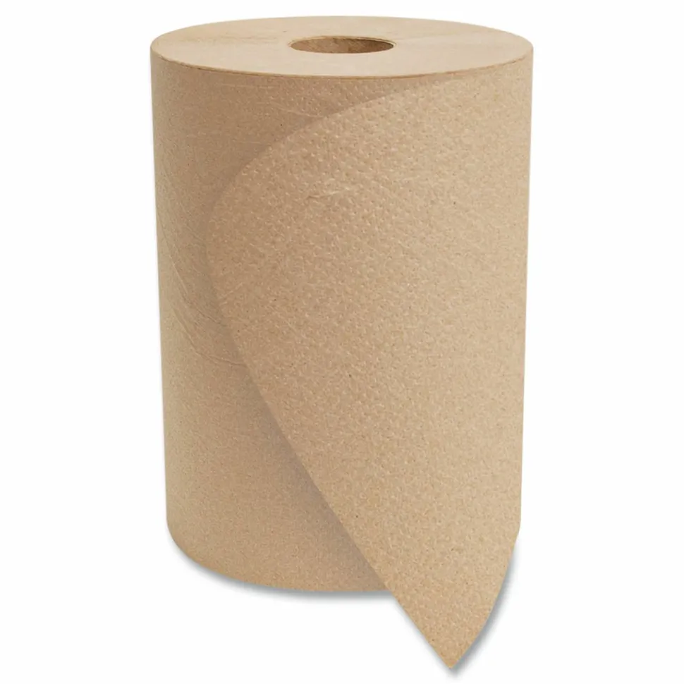 Morcon Tissue 10 Inch Roll Towels, 1-Ply, 10" x 800 ft, Kraft, 6 Rolls/Carton