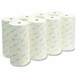 Morcon Tissue Small Core Bath Tissue, Septic Safe, 2-Ply, White, 1,250 Sheets/Roll, 24 Rolls/Carton