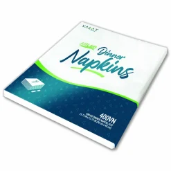 Morcon Tissue Valay Airlaid Flat Dinner Napkin, 1-Ply, 15.75 x 15.75, White, 100/Pack, 10 Packs/Carton