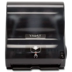 Morcon Tissue Valay 10 Inch Roll Towel Dispenser, 13.25 x 9 x 14.25, Black