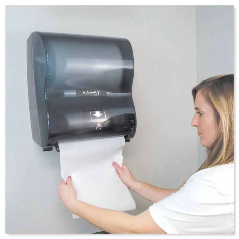 Morcon Tissue Valay 10 Inch Roll Towel Dispenser, 13.25 x 9 x 14.25, Black