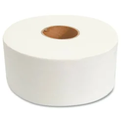 Morcon Tissue Valay Mini Jumbo Bath Tissue, Septic Safe, 2-Ply, 3.25" x 750 ft, White, 12 Rolls/Carton