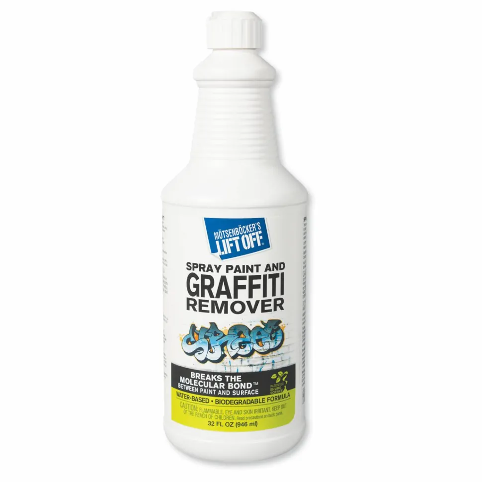 Motsenbocker's Lift-Off 4 Spray Paint Graffiti Remover, 32oz, Bottle, 6/Carton