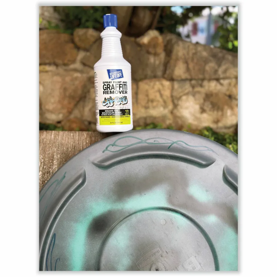 Motsenbocker's Lift-Off 4 Spray Paint Graffiti Remover, 32oz, Bottle, 6/Carton
