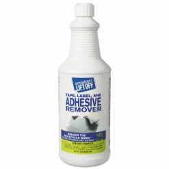 Motsenbocker's Lift-Off Tape, Label and Adhesive Remover, 32 oz Pour Bottle, 6/Carton