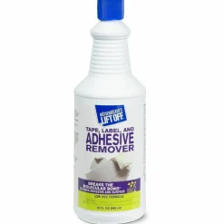 Motsenbocker's Lift-Off Tape, Label and Adhesive Remover, 32 oz Pour Bottle, 6/Carton