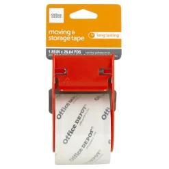 Moving & Storage Packing Tape With Dispenser, 1.89