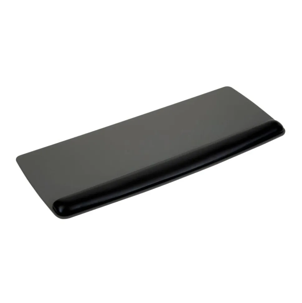 3M Precise Adjustable Platform For Keyboard And Mouse With Gel Wrist Rest, Black/Metallic Gray