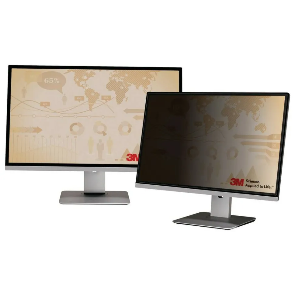 3M Privacy Filter for Monitors, 49" Full Screen, 32:9 Aspect Ratio, Reduces Blue Light, Anti-Glare