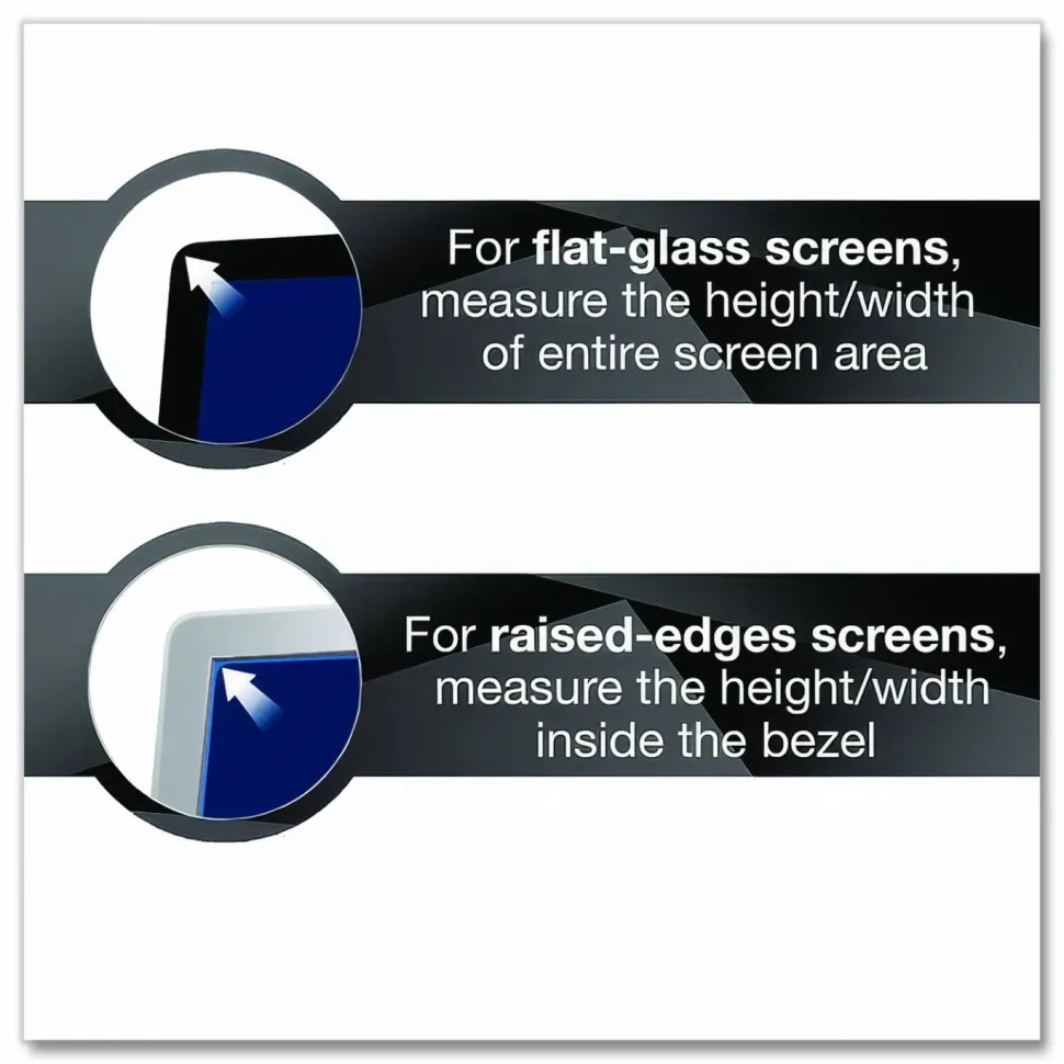 3M Privacy Filter Screen for 17" Widescreen Monitors, 5:4 Aspect Ratio, Reduces Blue Light, Anti-Glare