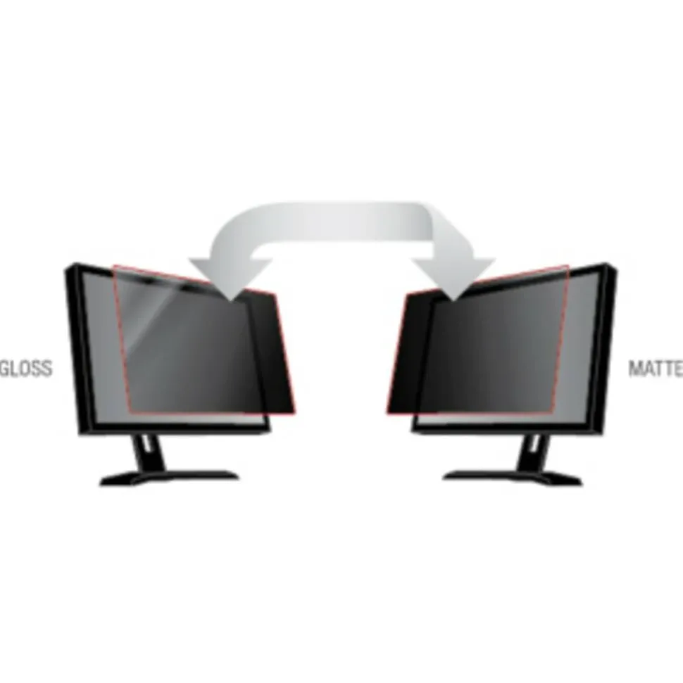3M Privacy Filter Screen for 19" Widescreen Monitors, 16:10 Aspect Ratio, Reduces Blue Light, Anti-Glare