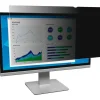 3M Privacy Filter Screen for 24" Widescreen Monitors, 16:9 Aspect Ratio, Reduces Blue Light, Anti-Glare