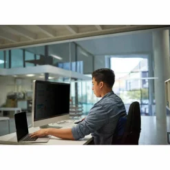 3M Privacy Filter Screen with COMPLY Magnetic Attach for 23.8" Full Screen Monitors, 16:9 Aspect Ratio, Reduces Blue Light, Anti-Glare