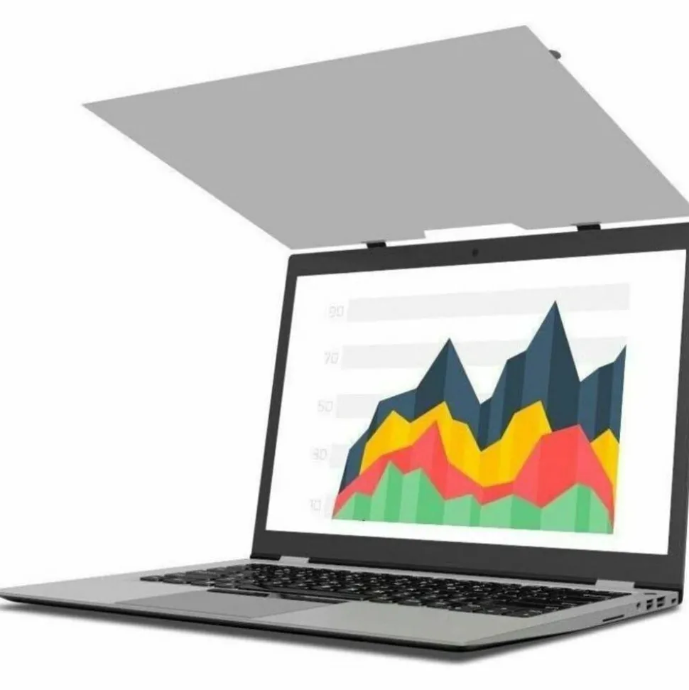 3M Privacy Filter Screen with COMPLY Attachment for 14" Widescreen Laptops, 16:9 Aspect Ratio, Reduces Blue Light, Anti-Glare