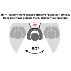 3M Privacy Filter Screen with COMPLY Attachment for 14