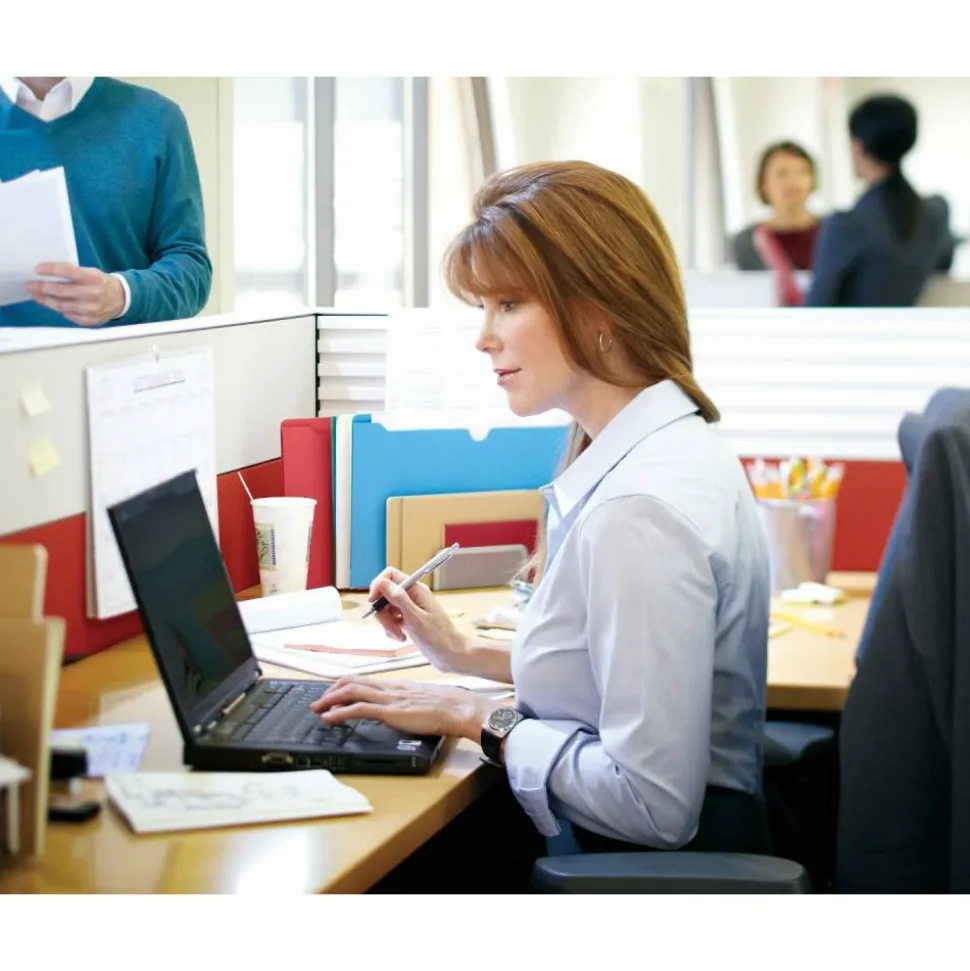 3M Privacy Filter Screen with COMPLY Attachment for 14" Widescreen Laptops, 16:9 Aspect Ratio, Reduces Blue Light, Anti-Glare