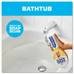 Mr. Clean Clean Freak Deep Cleaning Mist Multi-Surface Spray, Lemon Scent, 16 oz Spray Bottle, 6/Carton