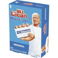 Mr. Clean Magic Eraser Original Scrubbers, Box Of 6
