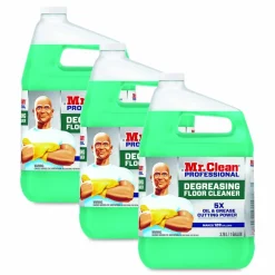 Mr. Clean PRO Degreasing Floor Cleaner, 1 gal Bottle, 3/Carton
