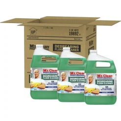 Mr. Clean Professional Degreasing Floor Cleaner, 1 Gallon, Case Of 3 Jugs