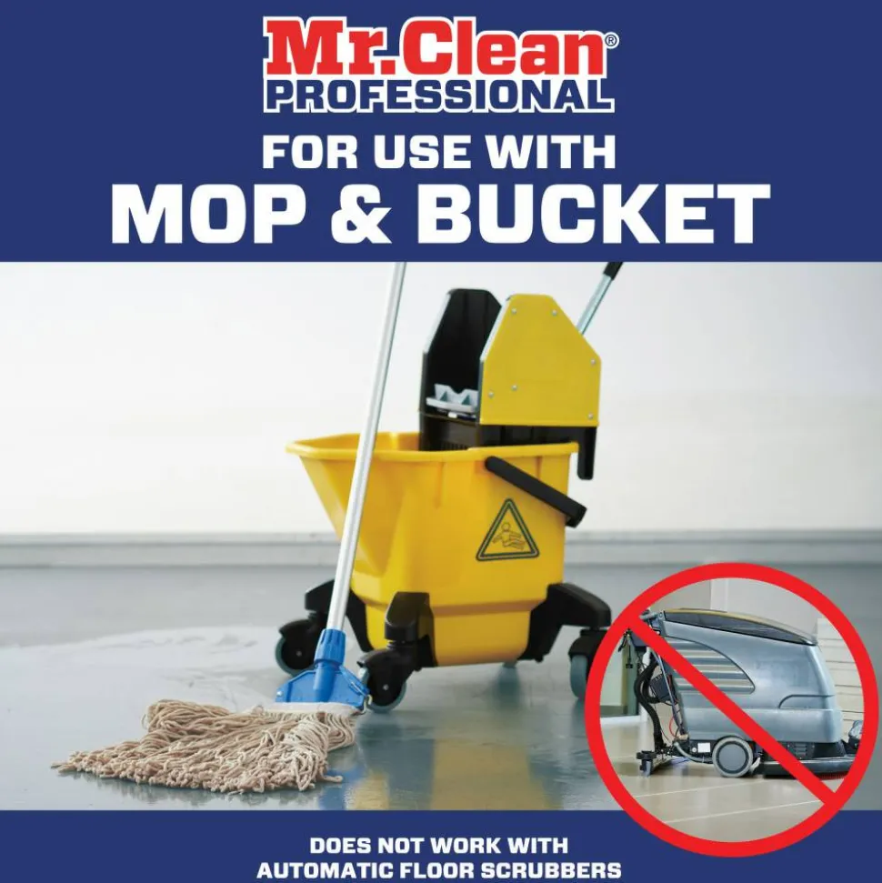 Mr. Clean Professional Degreasing Floor Cleaner, 1 Gallon, Case Of 3 Jugs