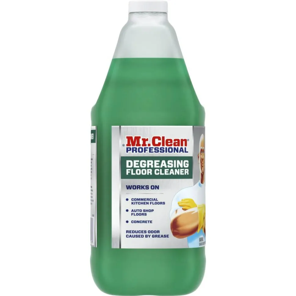 Mr. Clean Professional Degreasing Floor Cleaner, 1 Gallon, Case Of 3 Jugs