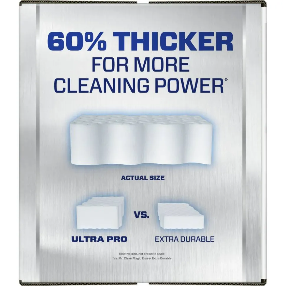 Mr. Clean Professional Magic Eraser Ultra Pro Multi-Purpose Cleaner, 1-7/16” x 4-3/4”, Box Of 26 Sponges