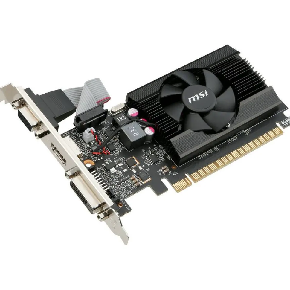 MSI GT 710 2GD3 LP - G7102D3P - 2GB DDR3 - HDMI - DVI-D