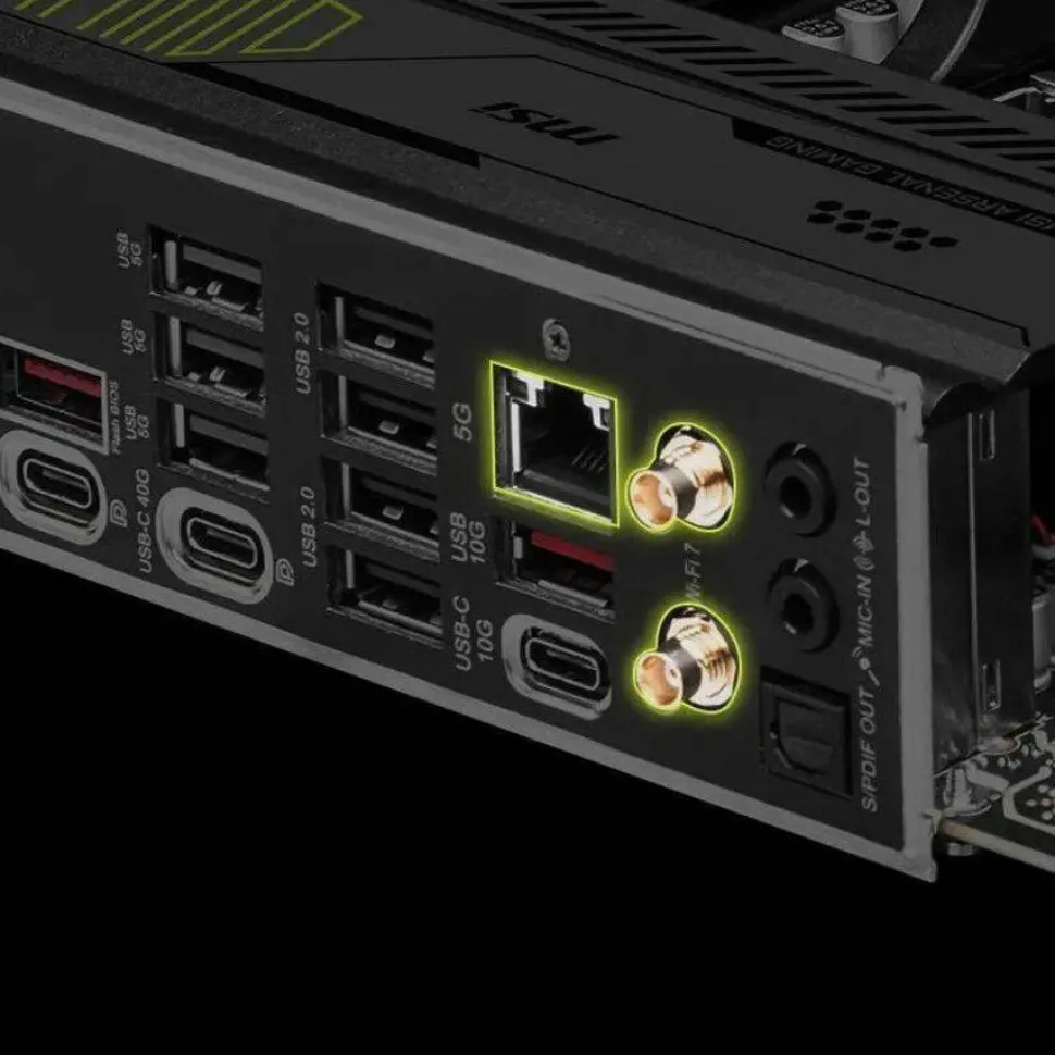 MSI MAG X870E TOMAHAWK WIFI Gaming Desktop Motherboard - AMD X870E Chipset - Socket AM5 - ATX