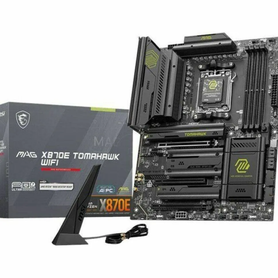 MSI MAG X870E TOMAHAWK WIFI Gaming Desktop Motherboard - AMD X870E Chipset - Socket AM5 - ATX