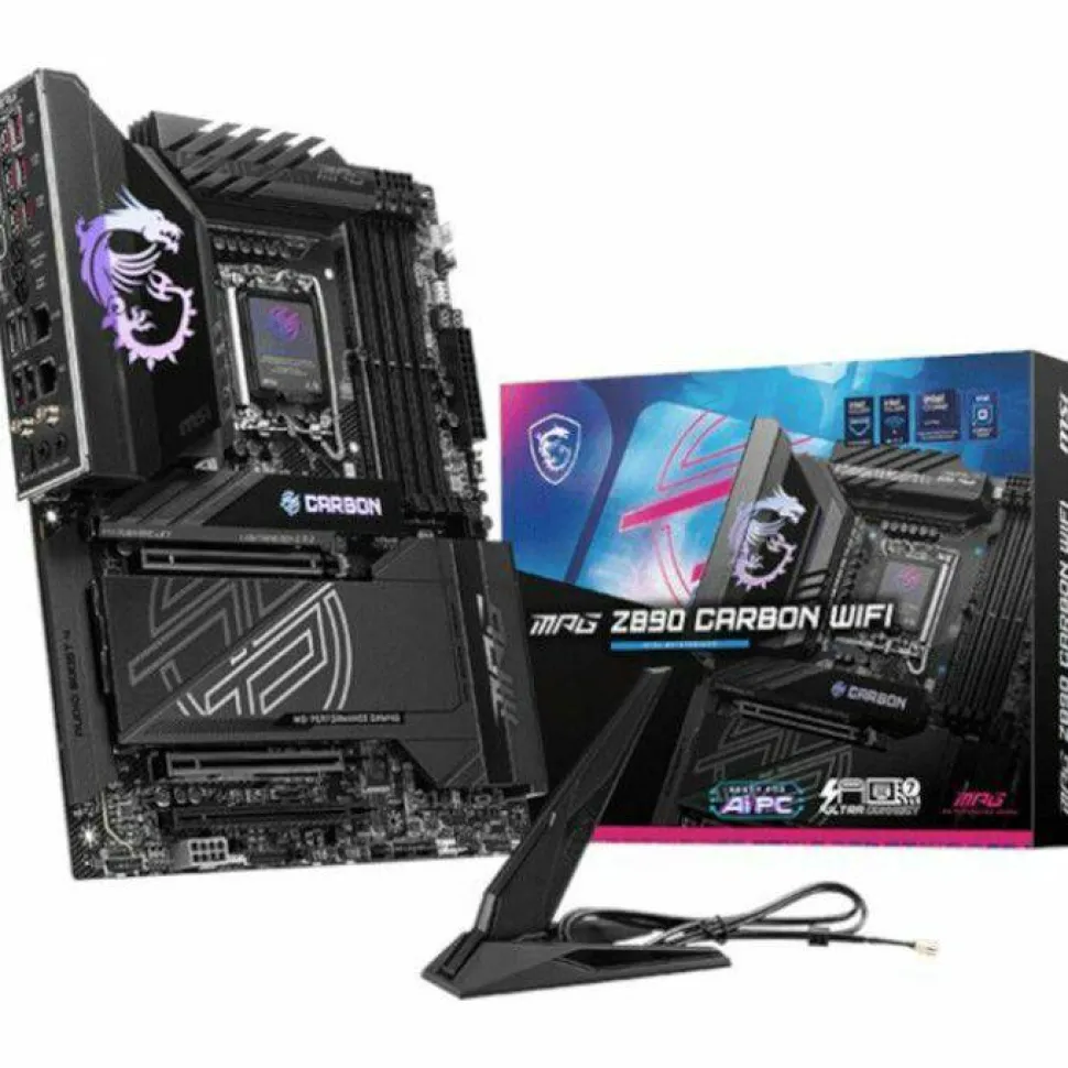 MSI MPG Z890 CARBON ATX GAMING MOTHERBOARD LGA 1851 for Intel Core Ultra CPU