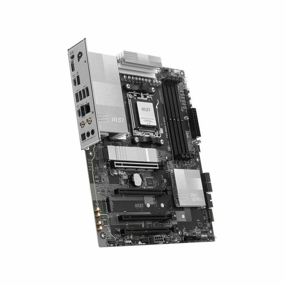 MSI Pro B850-P WIFI Gaming Desktop Motherboard - AMD B850 Chipset - Socket AM5 - ATX