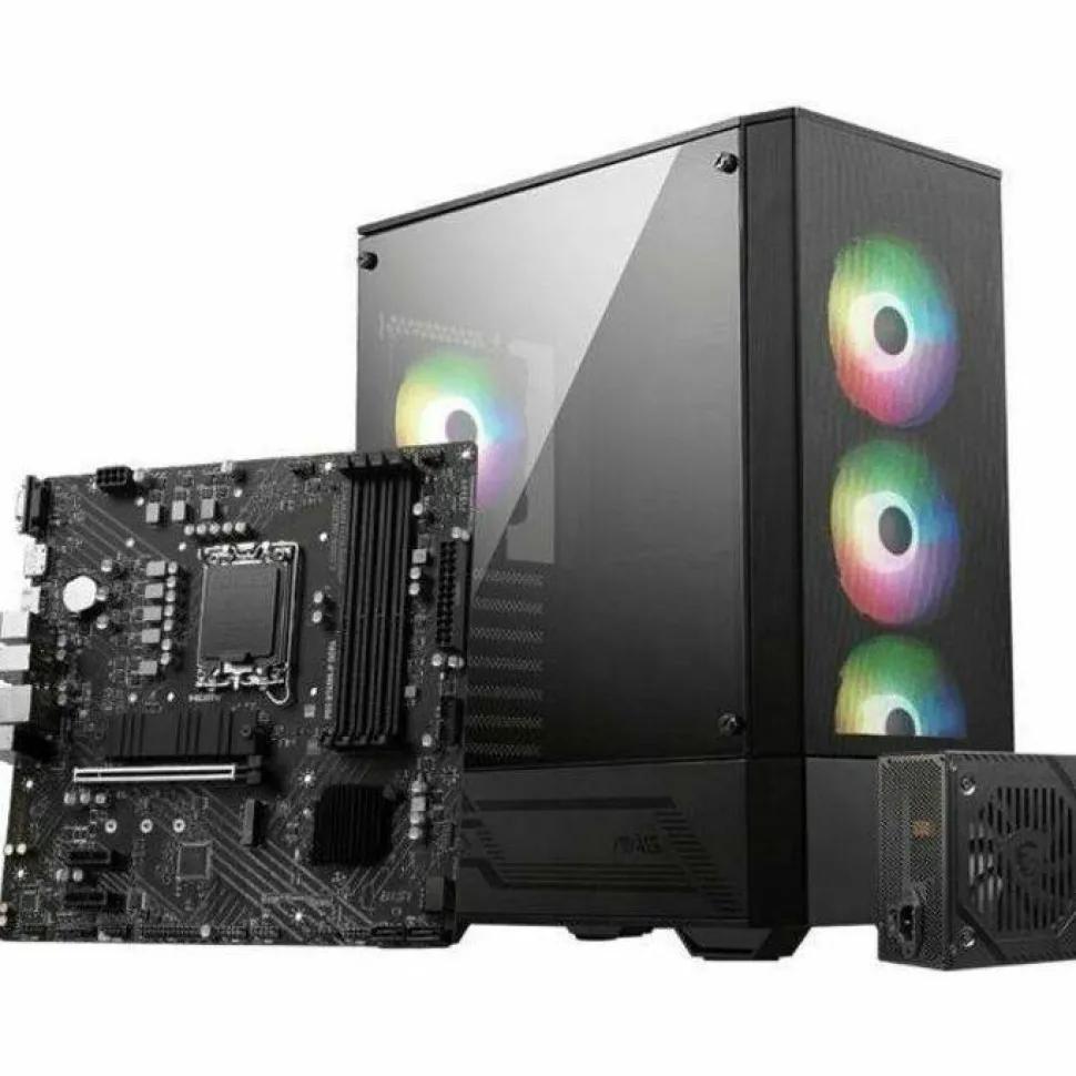 MSI Pro PRO B760M-P DDR4 Gaming Desktop Motherboard - Intel B760 Chipset - Socket LGA-1700 - Mini ATX