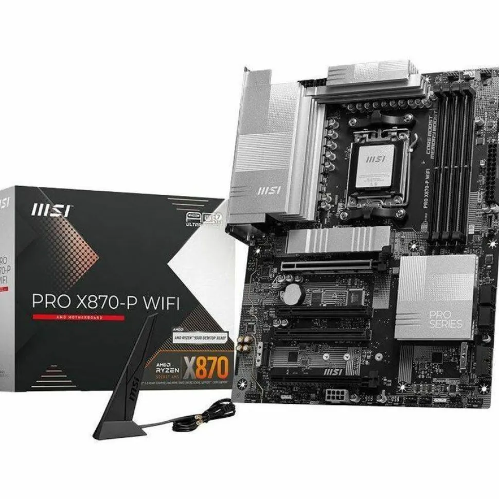 MSI PRO X870E-P WIFI Gaming Desktop Motherboard - AMD X870E Chipset - Socket AM5 - ATX
