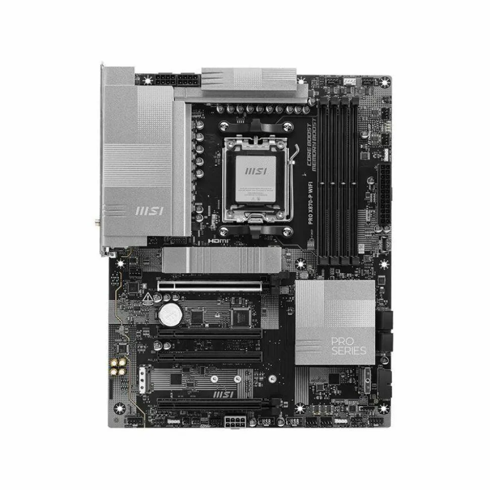 MSI X870-P WIFI Gaming Desktop Motherboard - AMD X870 Chipset - Socket AM5 - ATX