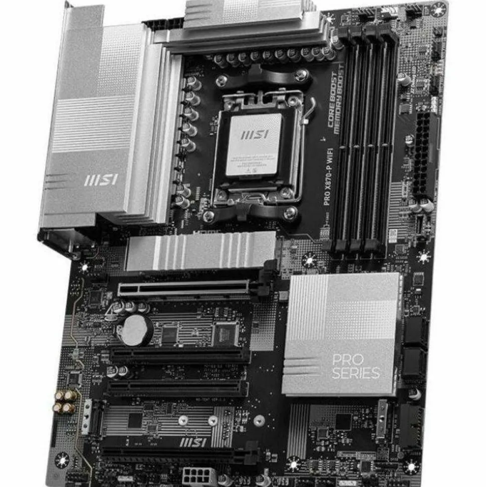 MSI X870-P WIFI Gaming Desktop Motherboard - AMD X870 Chipset - Socket AM5 - ATX